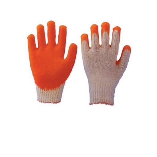 Asher Jallen Polyester Orange Coated Gloves – (Dozen)