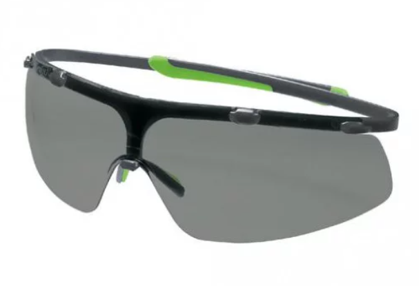 uvex super G grey, grey/lime eyewear